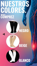 Medias de Compresion ⭐⭐⭐⭐⭐ | Dile adiós a la pesadez en tus piernas | 🔥 PAGA 2 Y LLÉVATE 3  🔥